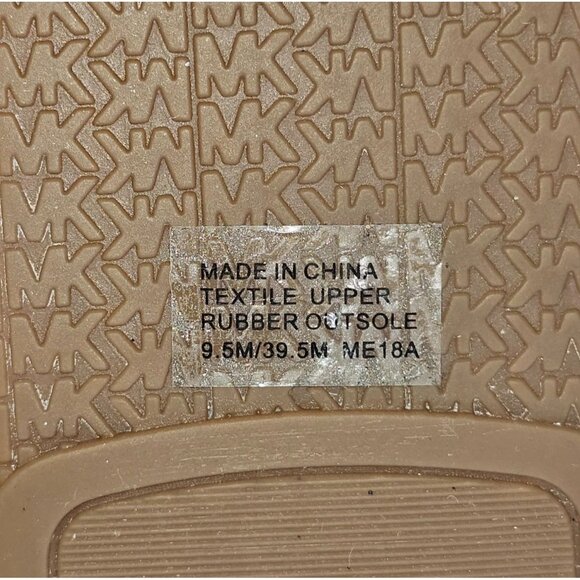 NWT Michael Kors Women's Black Canvas Kendrick Slip-On  Espadrilles Size 9.5 255 - Picture 8 of 16